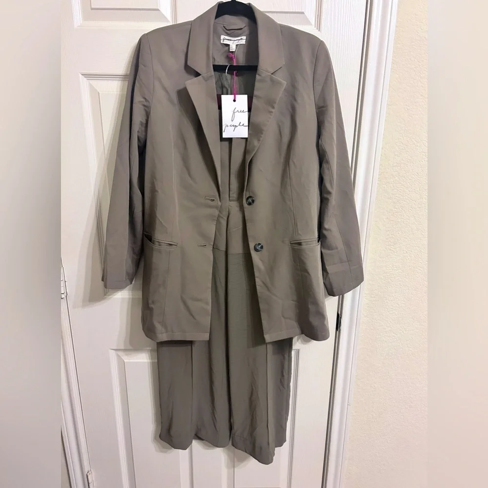 NWT Free People, Sheer Soul Suit Set, 2PC SET SZ 4